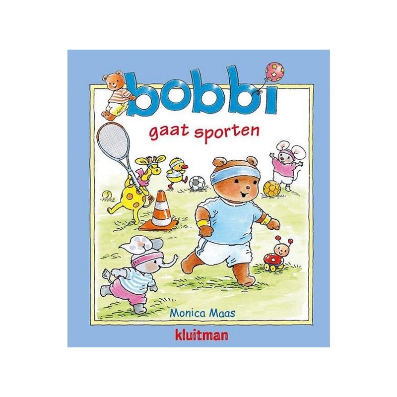 Kluitman Bobbi gaat sporten Hardcover- 32 pagina's