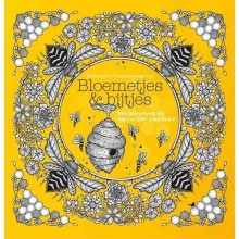 Bloemetjes & bijtjes- een kleurboek voor volwassenen vol natuurlijke mandala's -96 blz -Paperback