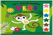 Creatief Doeboek verf - Wilde Dieren Set a 4? Lynet