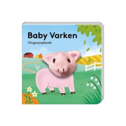 Vingerpopboekje - Baby Varken