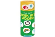 Zoek het woord - ABC spel in koker