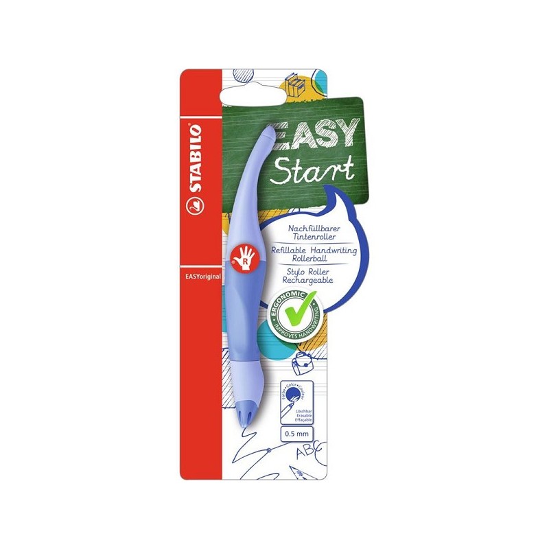 Stabilo EASYoriginal stylo roller droitier aéré bleu