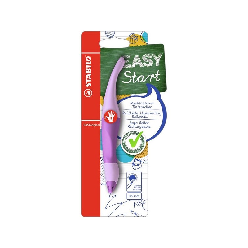 Stabilo EASYoriginal rollerbalpen rechtshandig lila blush