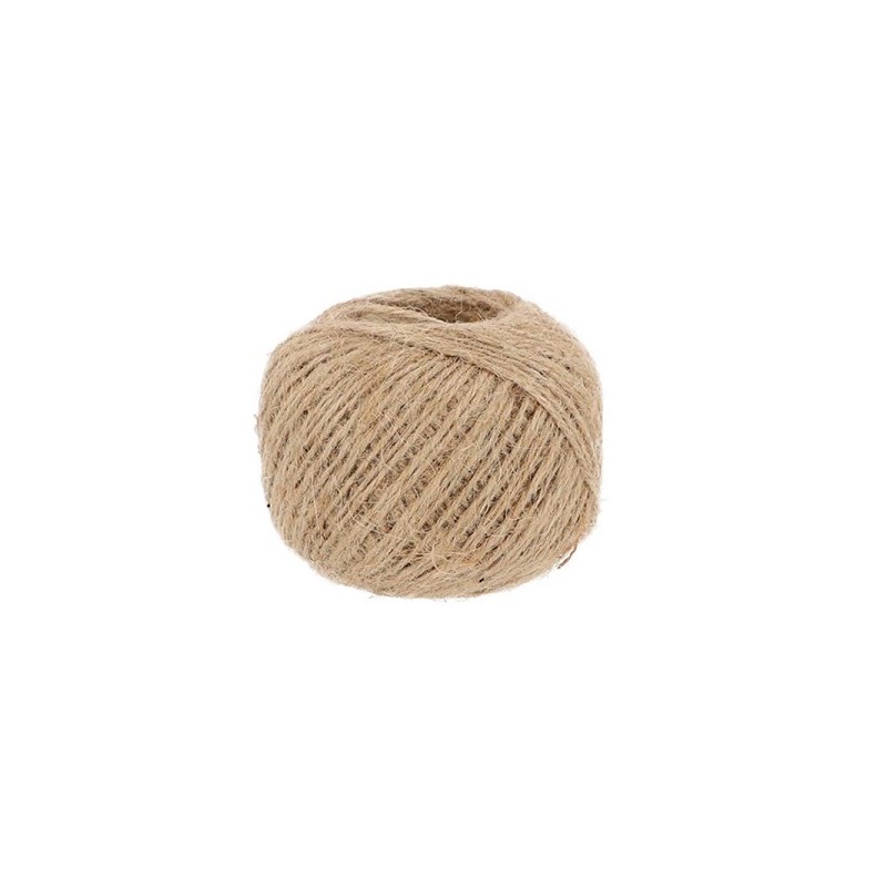 Esschert Design Corde de jardin jute 100m