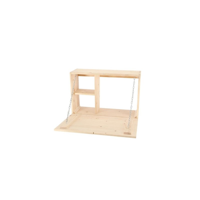 Esschert Design Barre Murale 56x58x38,3cm