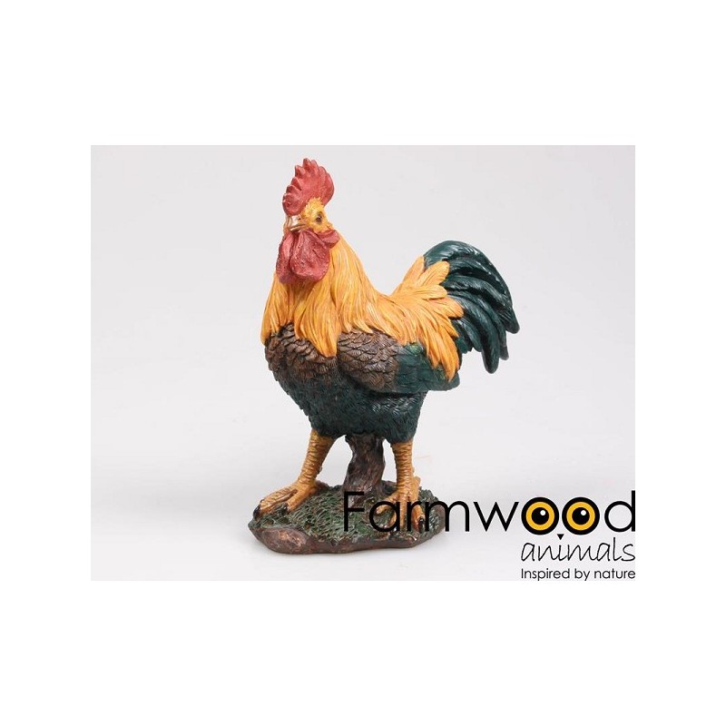 Statue de jardin Coq 22cm