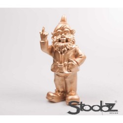 Stoobz Statue Polystone Gnome f*ck you or 16x12x32cm
