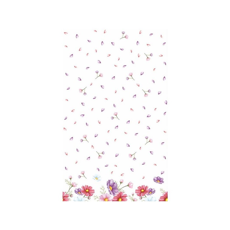 Nappe Duni Fleurs 138x220cm