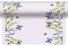 Duni 3-in-1 Dunicell Cherry Butterflies 40x480cm tafelloper op rol