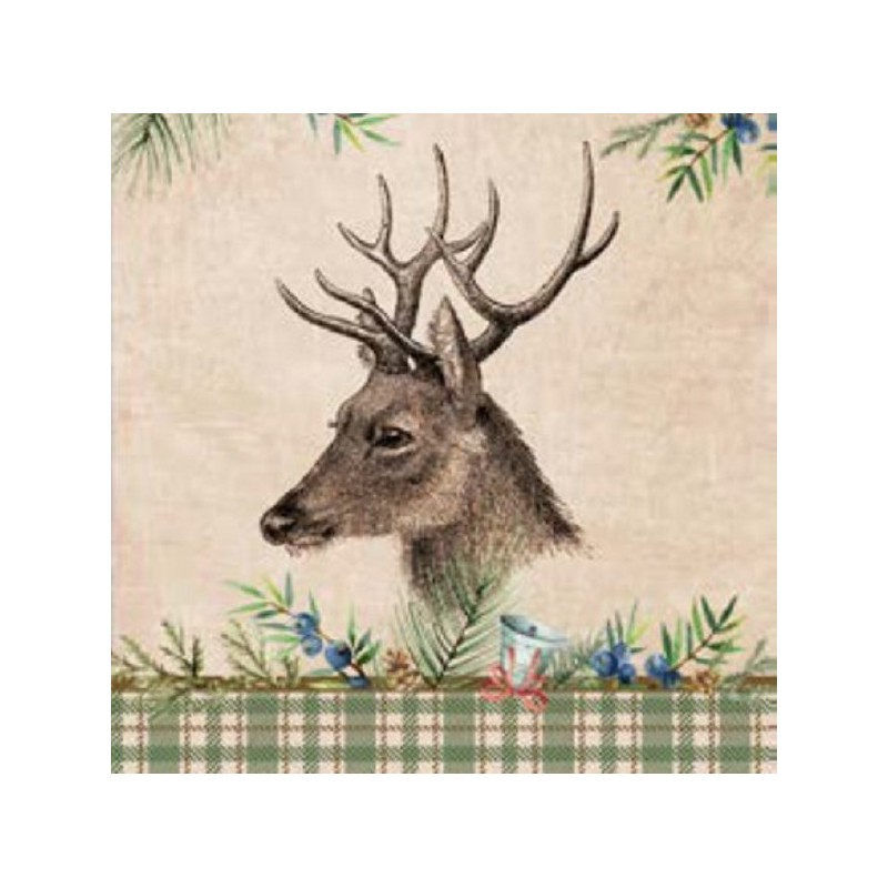 Duni Servetten Deer 33x33cm