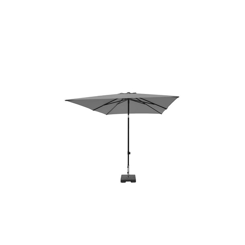 Parasol MORAIRA PUSH-UP carré. 230x230cm avec fonction d'inclinaison vert sauge