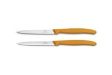 Victorinox Groentemes glad+kartel oranje 2 stuks op kaart