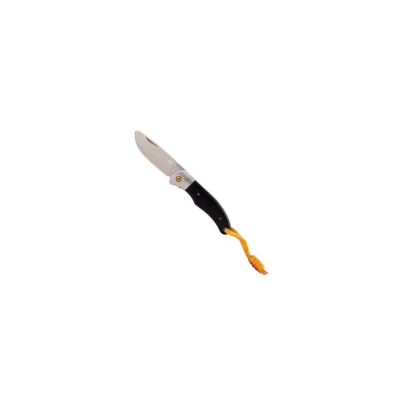 Homeij Jordan couteau de poche outdoor acier inoxydable/bois pakka 18cm