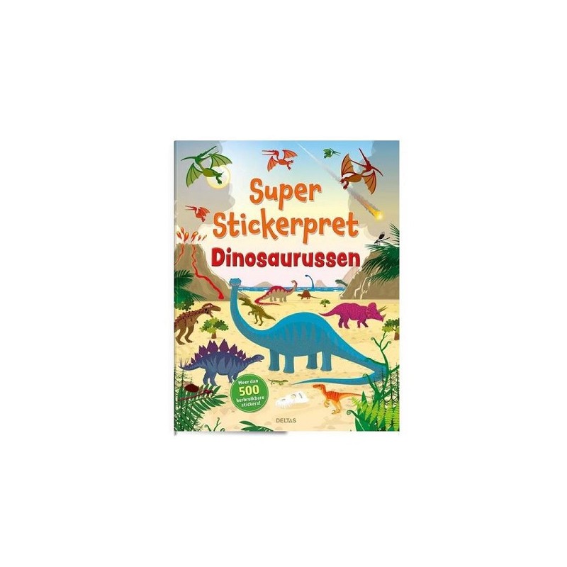 Deltas Super autocollant amusant - Dinosaures