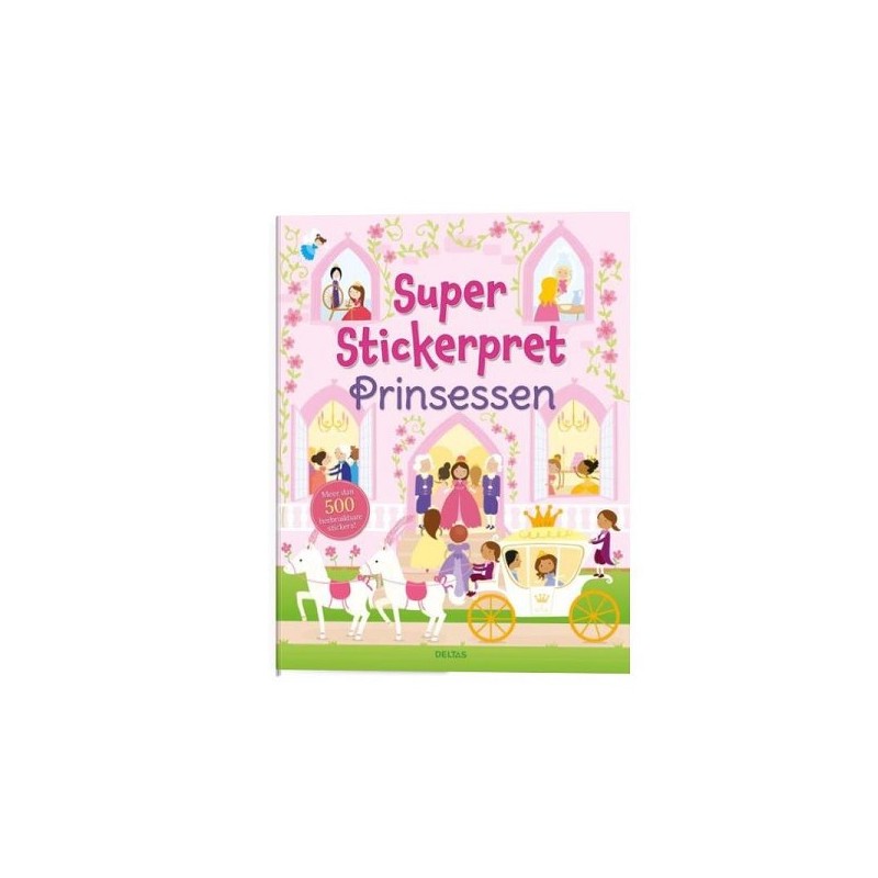 Deltas Super autocollant amusant - Princesses