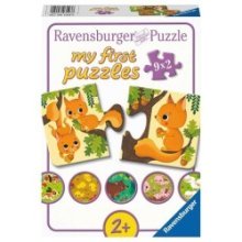Ravensburger Mes premiers puzzles Les animaux et leurs petits Puzzle 9x2 pièces