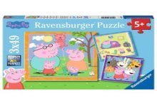 Ravensburger PP : Puzzle Famille et amis de Peppa Pig 3x49 pièces