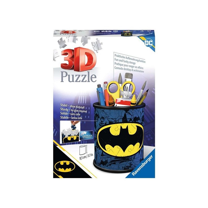 Ravensburger 3D puzzel Batman pennenbakje puzzel 54 stukjes