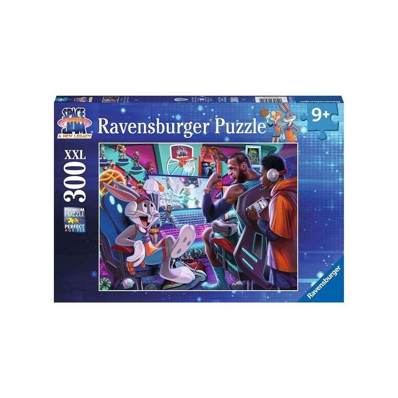 Ravensburger Space Jam Gamesstation puzzle 300 pièces A partir de 9 ans