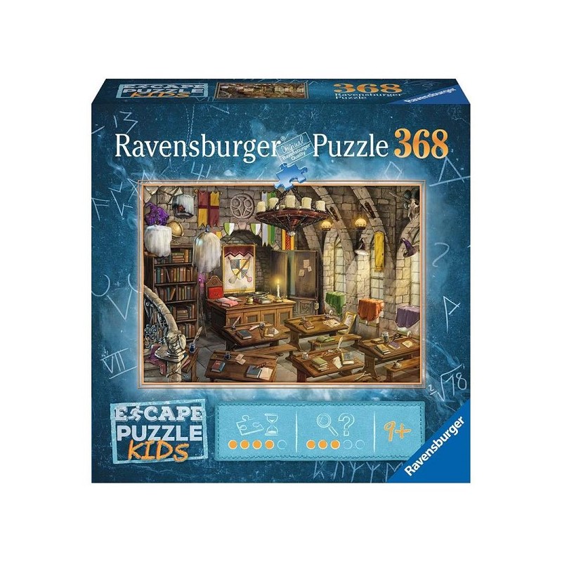 Ravensburger Escape puzzel kids - Wizard School 368 stukjes