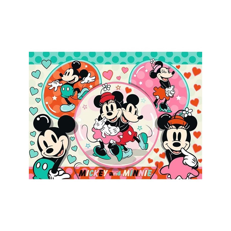 Ravensburger Droompaar Mickey & Minnie puzzel 150 stukjes
