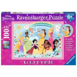 Ravensburger Puzzle à paillettes fort, beau et courageux 100 pièces