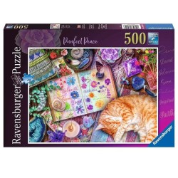 Ravensburger Tevreden kat puzzel 500 stuks
