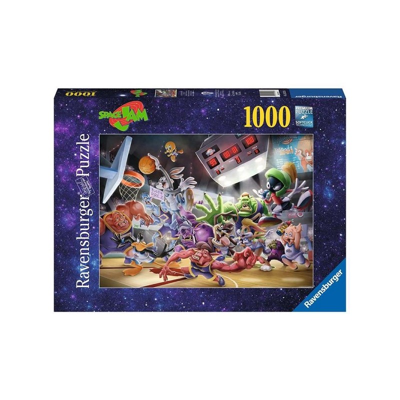 Ravensburger Space Jam Final Dunk puzzel 1000 stukjes