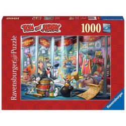 Ravensburger Puzzle Tom & Jerry Hall Of Fame 1000 pièces