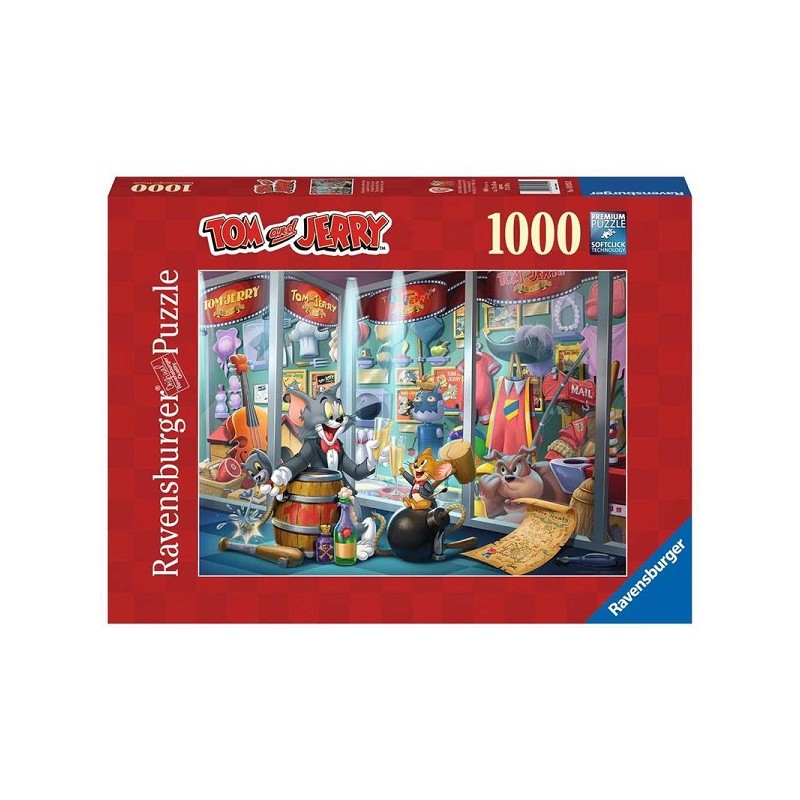 Ravensburger Tom & Jerry Hall Of Fame puzzel 1000 stukjes