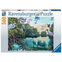 Ravensburger Puzzle moments lamantin 500 pièces