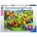 Ravensburger Puzzle La boutique de laine colorée 1000 pièces