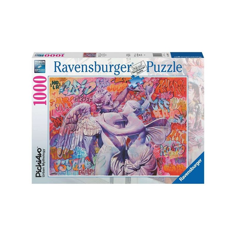 Ravensburger Puzzle Cupidon et Psyché amoureux 1000 pièces