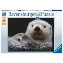 Ravensburger Puzzle mignonne petite loutre 500 pièces