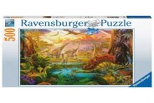 Ravensburger Land van de dinosauriërs puzzel 500 stukjes