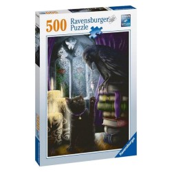 Ravensburger Zwarte kat en raaf puzzel 500 stukjes