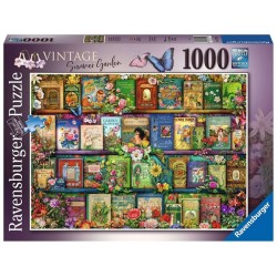 Ravensburger Puzzle livres de jardin vintage 1000 pièces