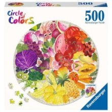 Ravensburger Puzzle Cercle de couleurs - Fruits & Légumes 500 pièces