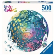Ravensburger Puzzle Cercle de couleurs - Océan/Sous-marin 500 pièces