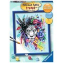 Ravensburger Peinture par numéros Lion tendance