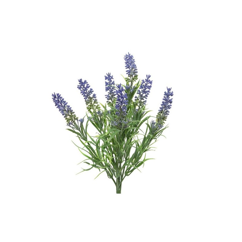 Decoris Kunstbloem Lavendel 13x13x34cm paars