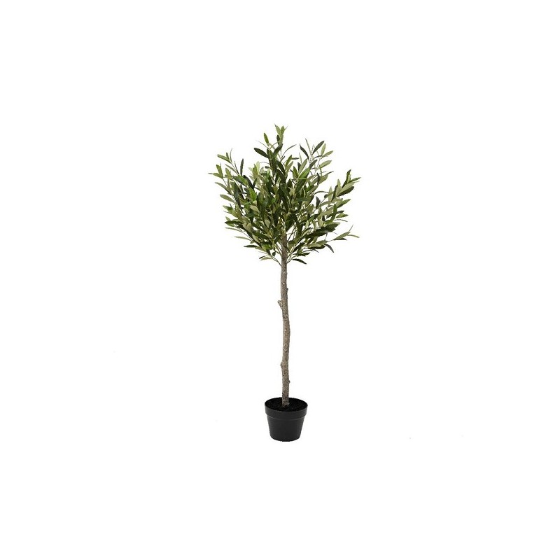 Decoris kunstboom Olijfboom in pot 570 bladeren dia45x120cm groen