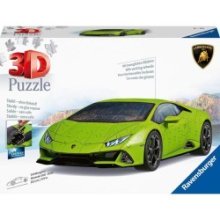 Ravensburger Puzzle 3D Lamborghini Huracán EVO vert 108 pièces