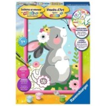 Ravensburger Peinture par numéro Lapin avec papillon