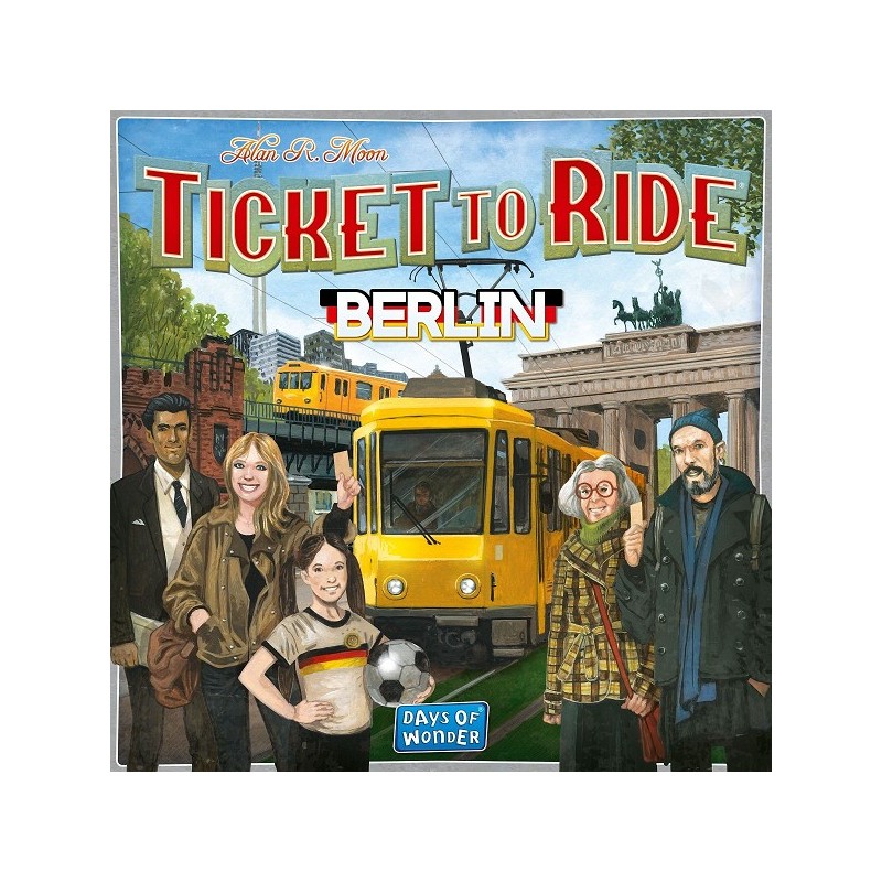 Ticket to Ride Berlijn bordspel- Engels