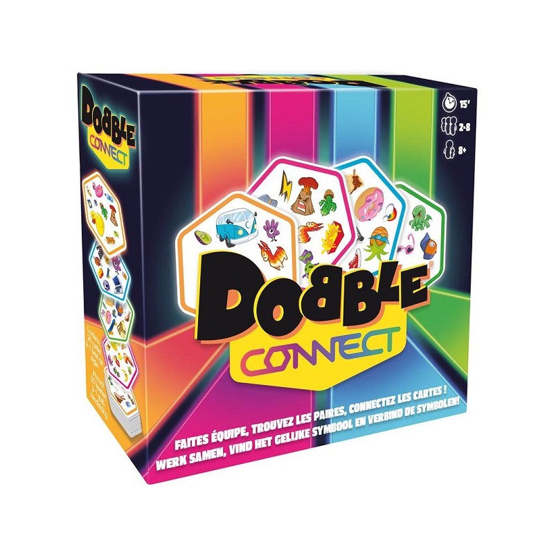 Dobble Connect kaartspel