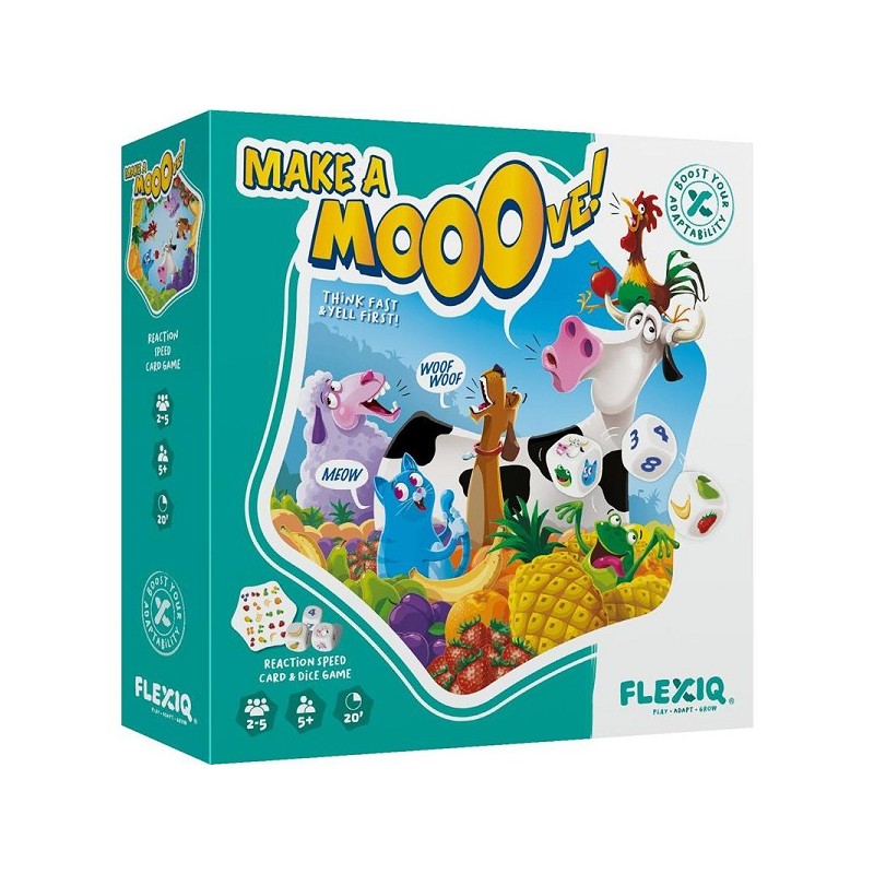 Flexiq - Make a Mooove! Kaartspel