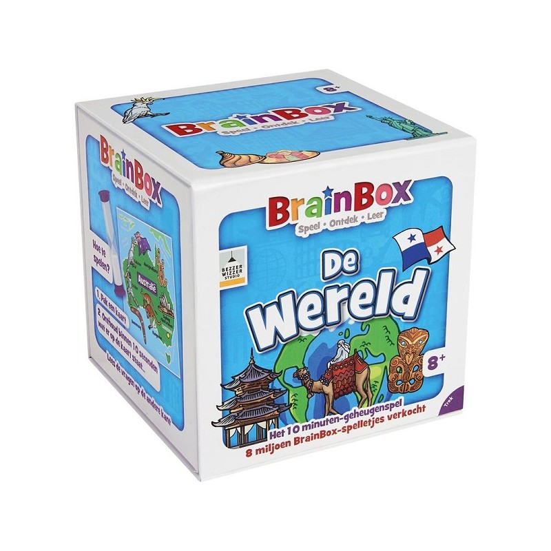 BrainBox De Wereld - geheugenspel