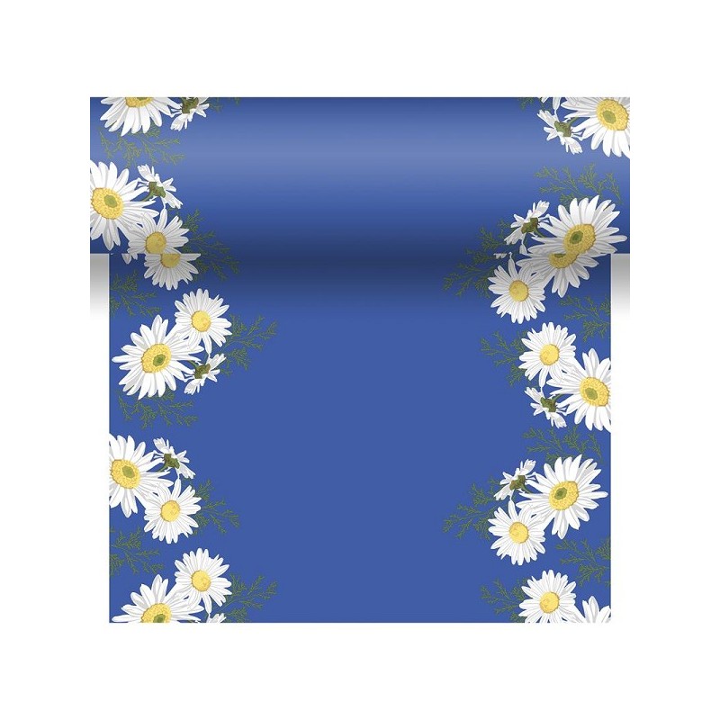 Duni 3-in-1 Daisy Blue 40x480cm