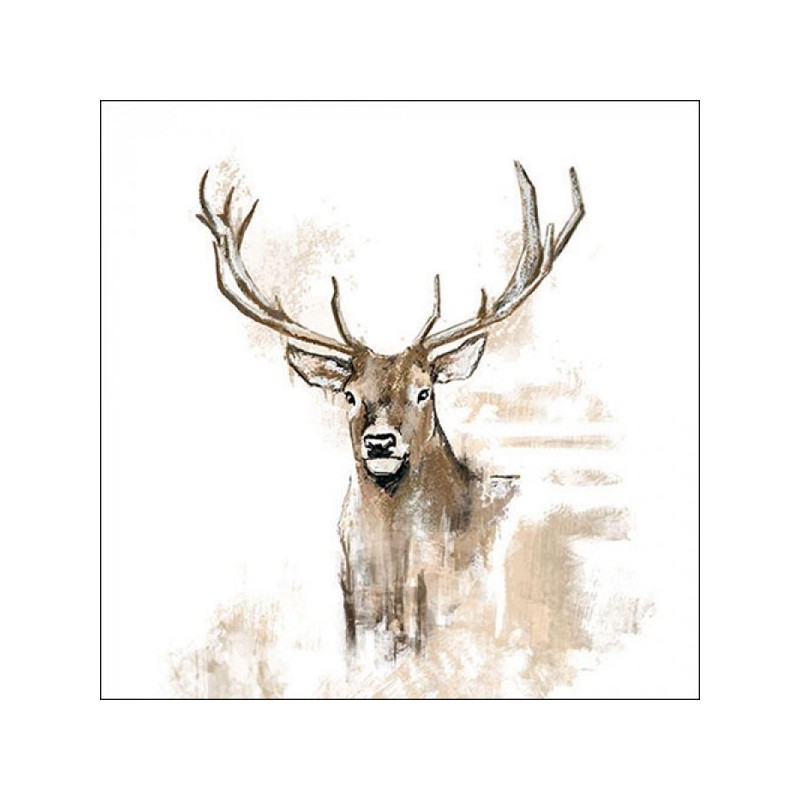 Ambiente Servetten 33cm Antlers 3 -laags 100% FSC Mix